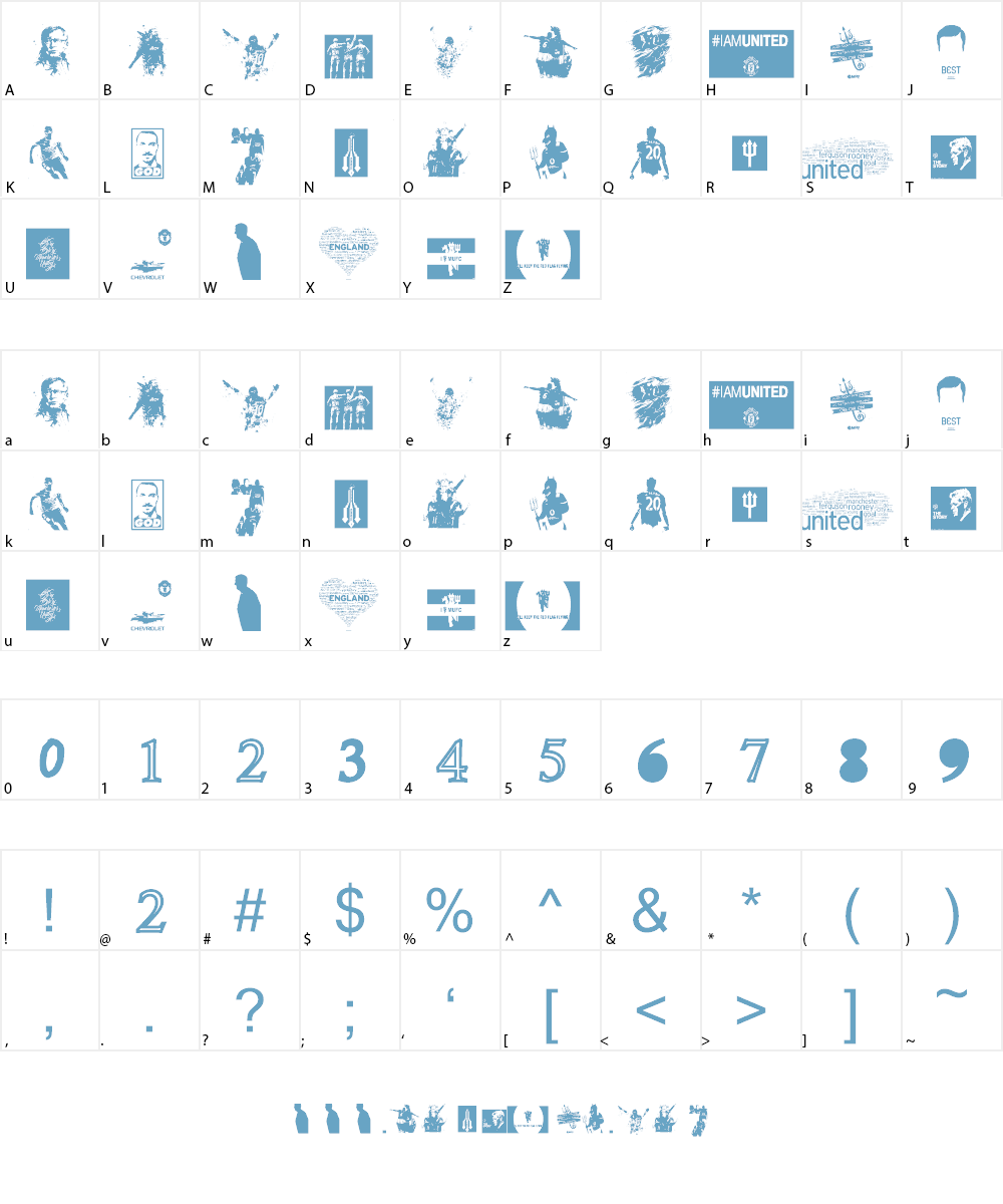 KH-NITH MUFAN Font Character
